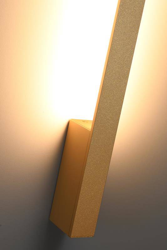 Vägglampa SAPPO L golden 3000K | TH.208 | Svetrend