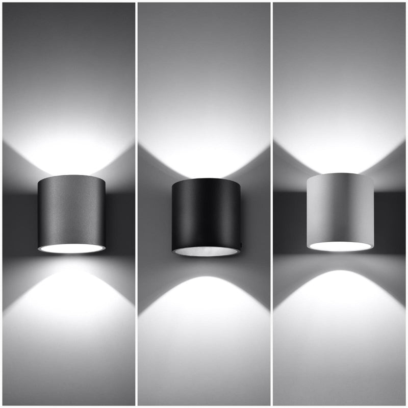 Vägglampa ORBIS 1 grey | SL.0049 | Svetrend