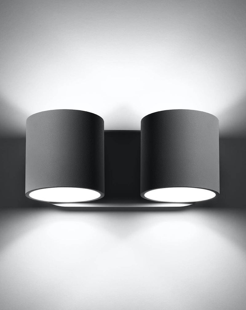 Vägglampa ORBIS 2 grey | SL.0661 | Svetrend