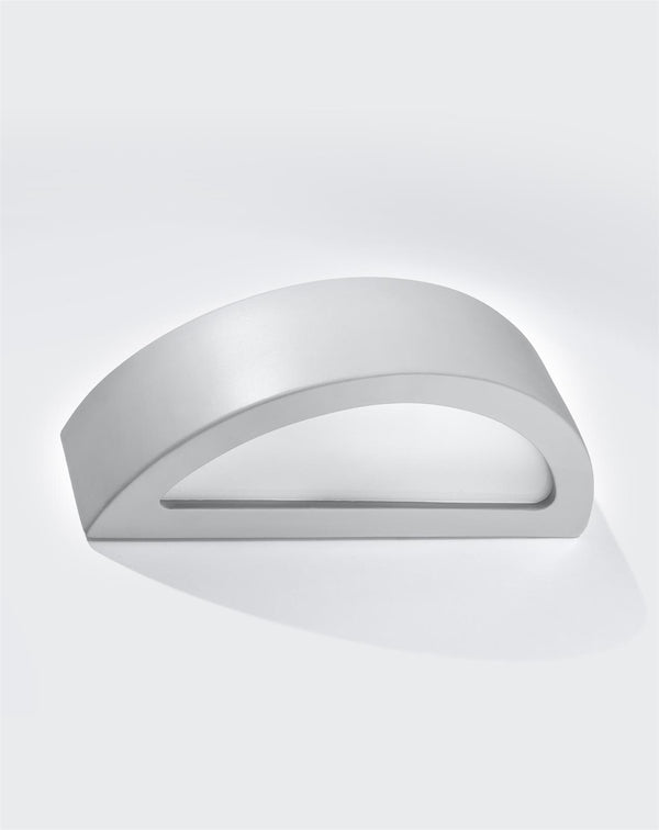 Vägglampa ceramic ATENA grey | SL.0873 | Svetrend