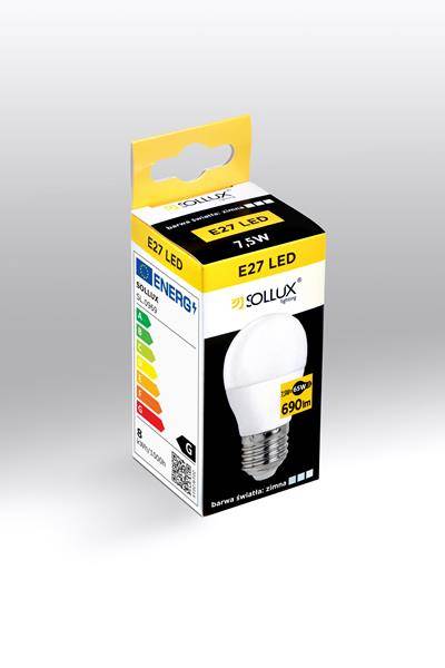 LED Glödlampa E27 4000K 7,5W 690lm | SL.0969 | Svetrend