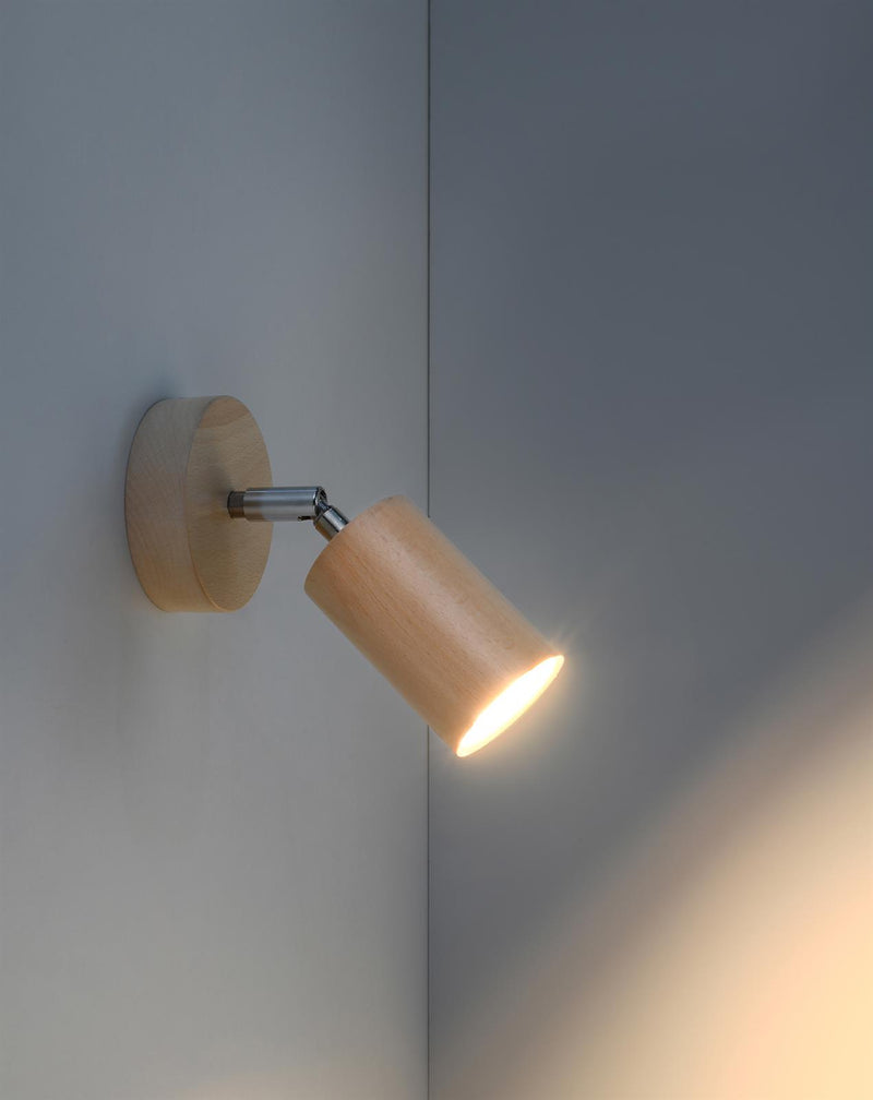 Vägglampa BERG natural wood | SL.0701 | Svetrend