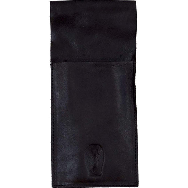 Storm Cutlery bag  - black leather