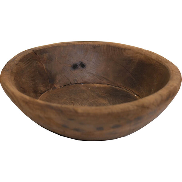 Woody old wooden bowl - small