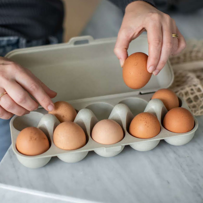 Eggs To Go Äggkartong för 10 ägg Beige | 7179700 | Svetrend