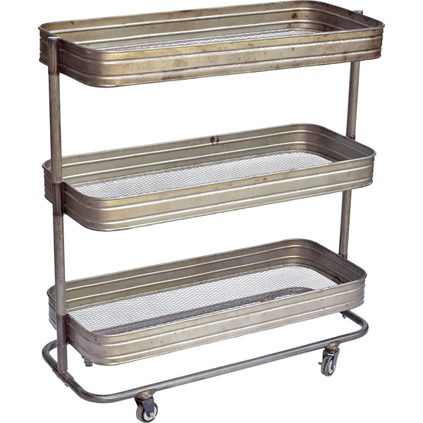 Vega trolley - iron with clear lacquer