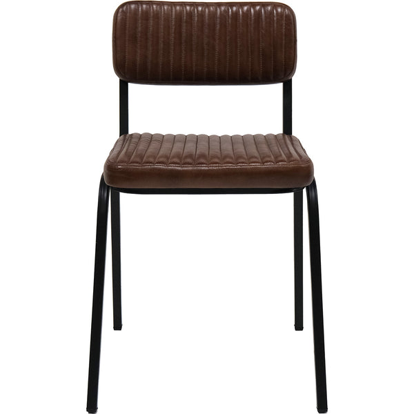 Astoria dining chair - quilted leather