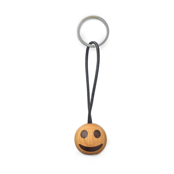 Emoji Nyckelring Smiley Ø3 cm Ek | 8202-FSC | Svetrend