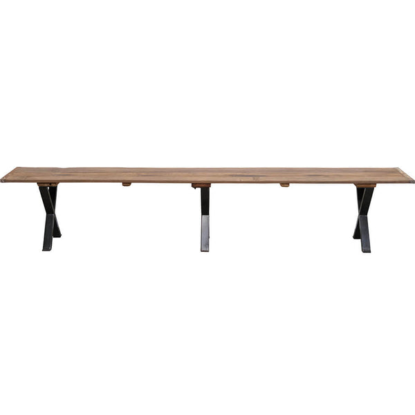 Poovar Bench in Recycled Wood