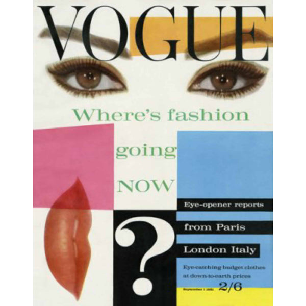 VOGUE poster, September 1961 | vogue-poster-september-1961 | Svetrend