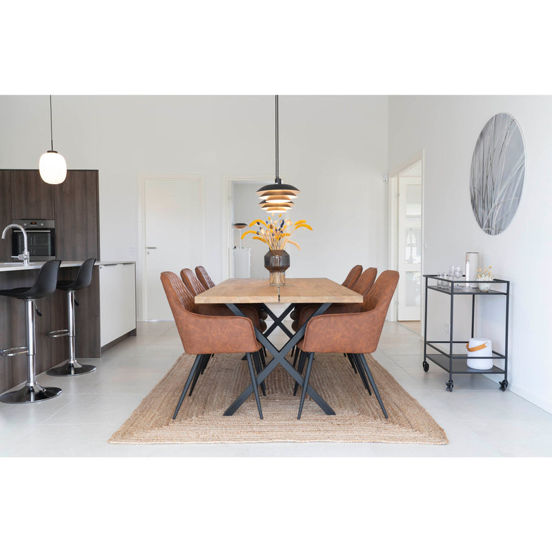 Harbo matstol - Brun | 1001150 | Svetrend