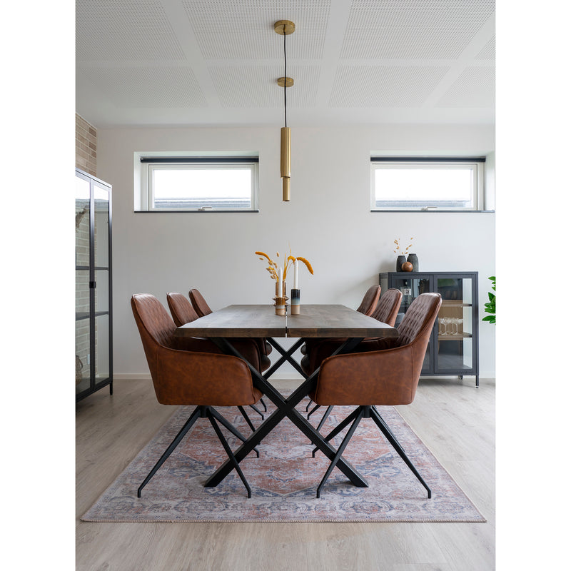 Harbo matstol / Snurrstol - Brun | 1001165 | Svetrend