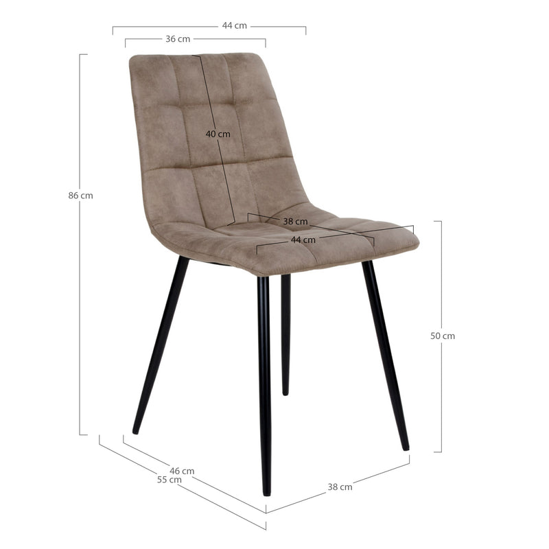 Middelfart matstol - Brun | 1001190 | Svetrend