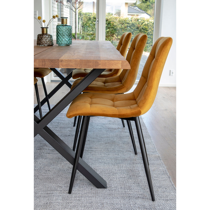 Middelfart matstol - Senap Gul | 1001193 | Svetrend