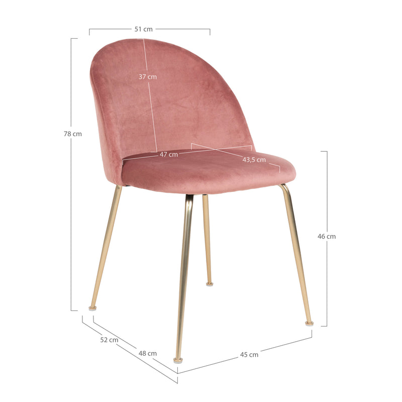 Geneve matstol - Rose | 1001250 | Svetrend