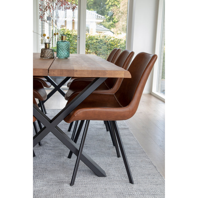 Memphis matstol - Brun | 1001314 | Svetrend