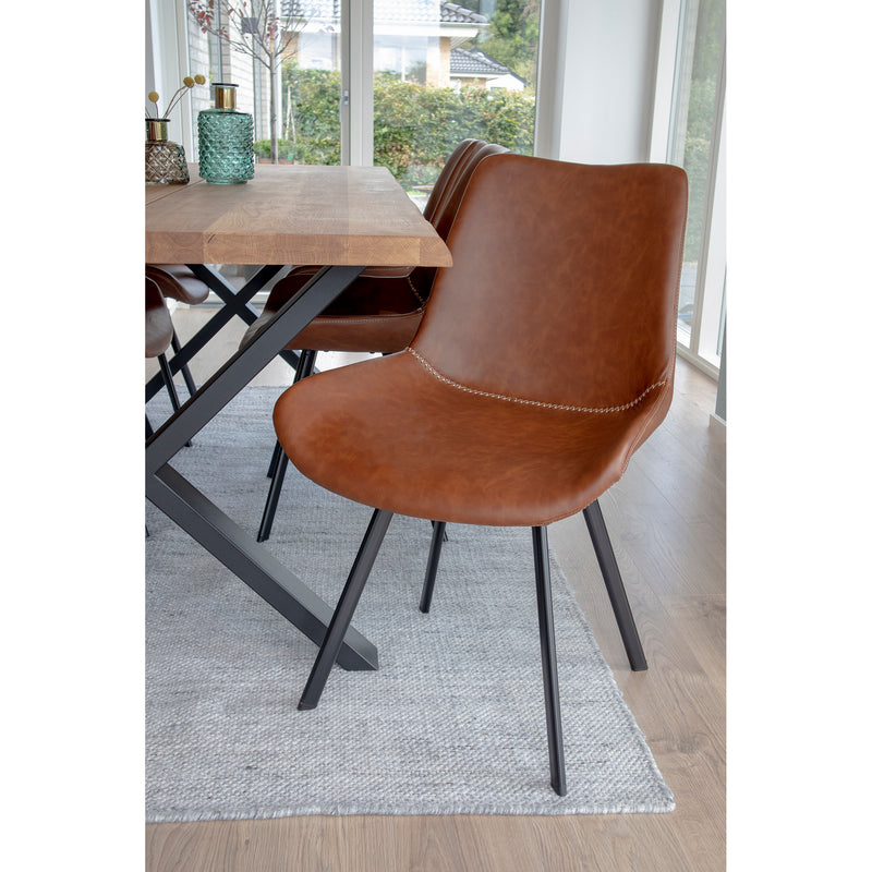 Memphis matstol - Brun | 1001314 | Svetrend
