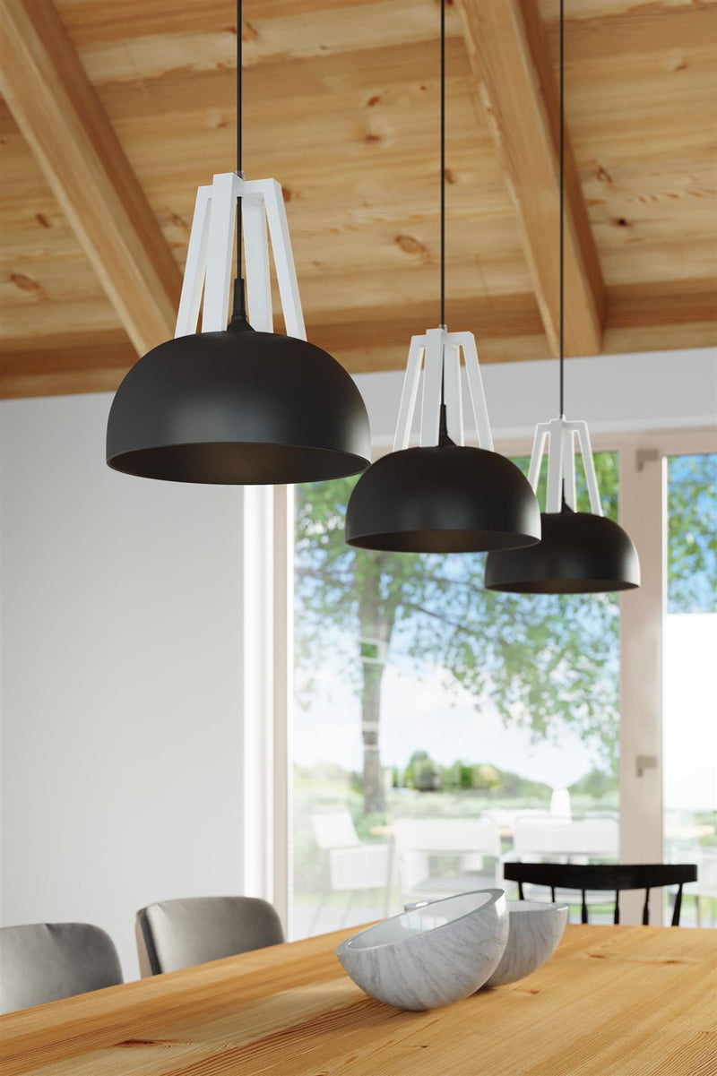 Taklampa CASCO Svart/Vit | SL.0389 | Svetrend