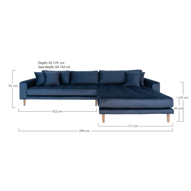Lido Lounge soffa - Mörkblå | 1301183 | Svetrend