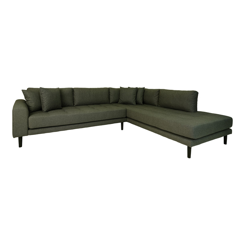 Lido hörnsoffa med öppen ände - Olivgrön | 1301406 | Svetrend