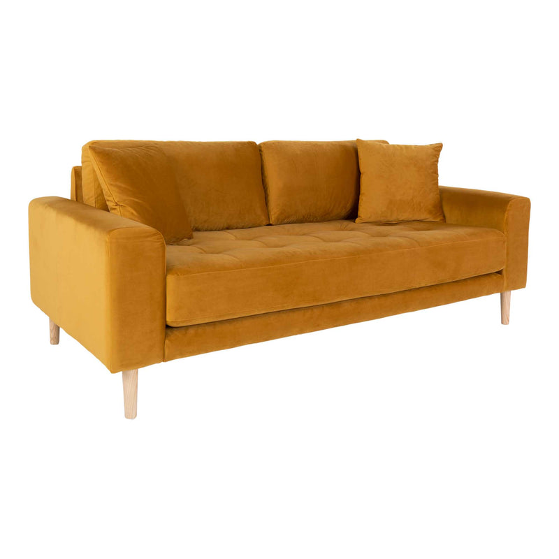 Lido 2,5 sits soffa - Senap Gul | 1301434 | Svetrend