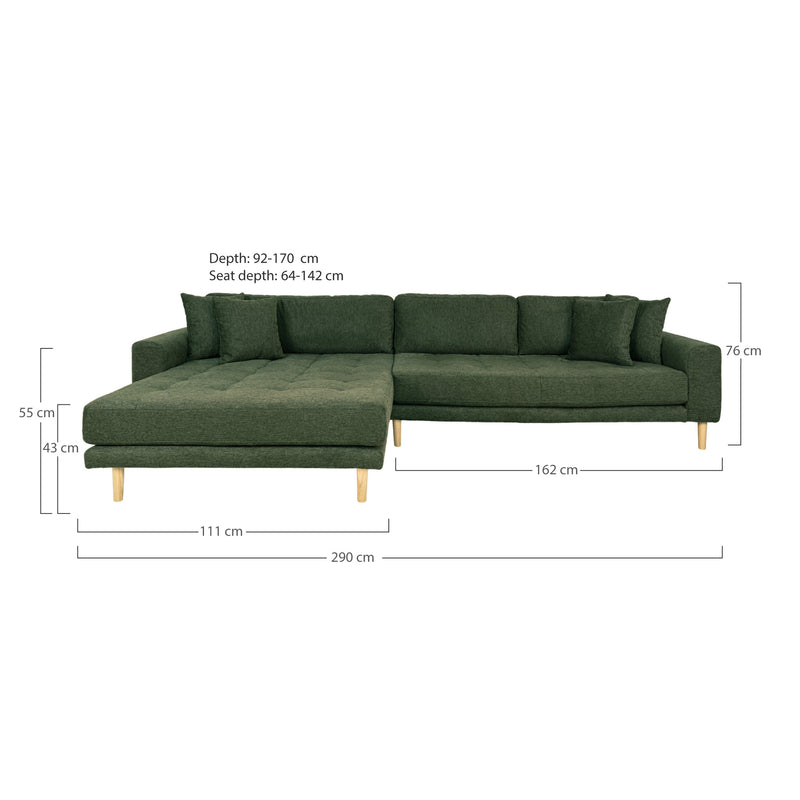 Lido Lounge soffa - Olivgrön | 1301485 | Svetrend
