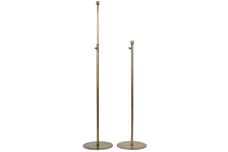 Ljusstake Reglerbar Antik Mässing 82-154cm | 15550 | Svetrend