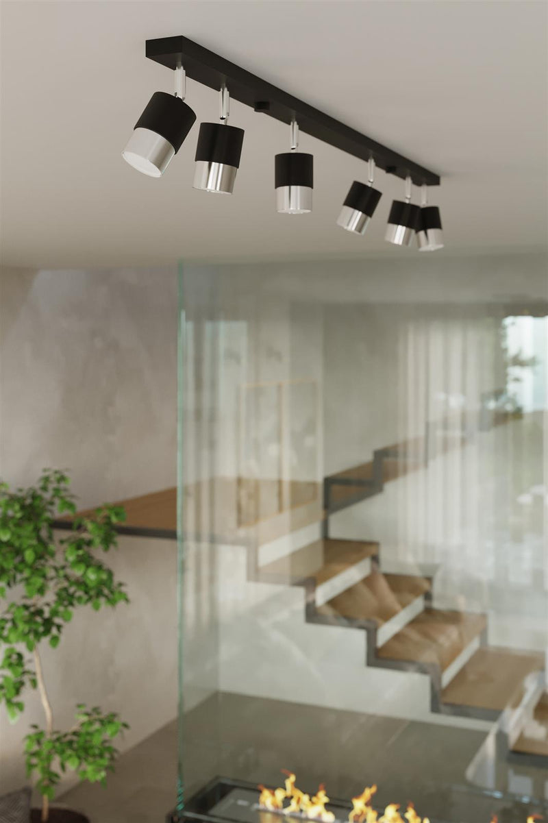 Vägglampa NERO Svart/chrome | SL.1064 | Svetrend