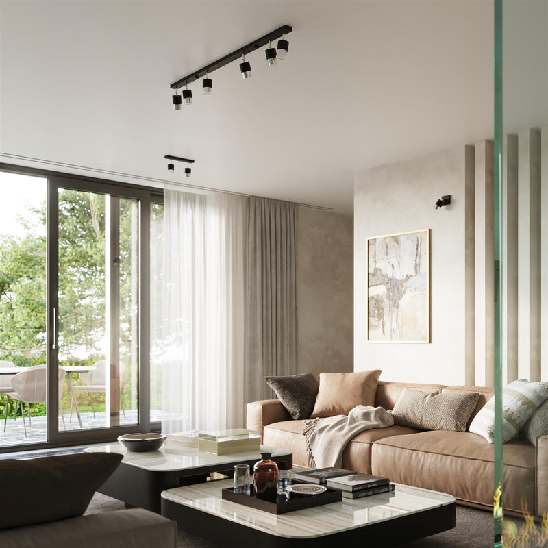 Taklampa NERO 2 Svart/chrome | SL.1065 | Svetrend