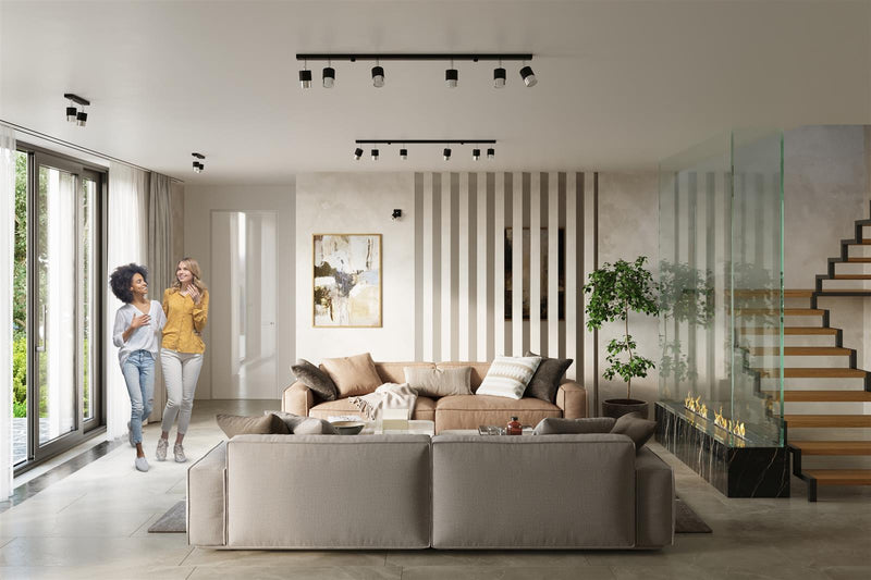Taklampa NERO 2 Svart/chrome | SL.1065 | Svetrend