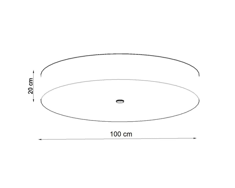 Taklampa SKALA 100 Vit | SL.0817 | Svetrend