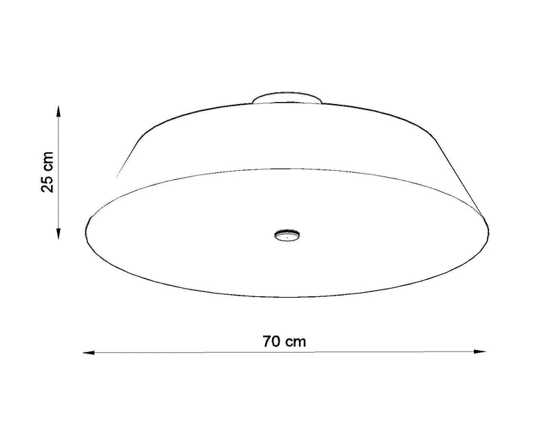 Taklampa VEGA 70 Vit | SL.0821 | Svetrend