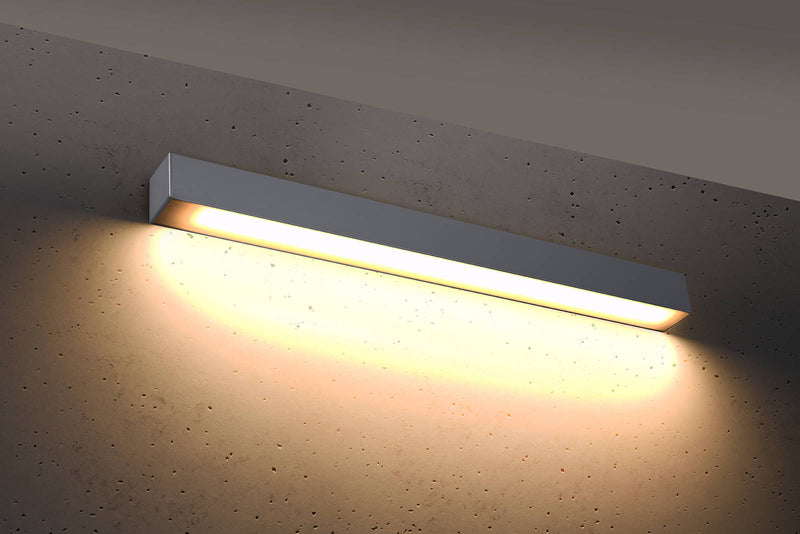 Vägglampa PINNE 67 grey | TH.040 | Svetrend