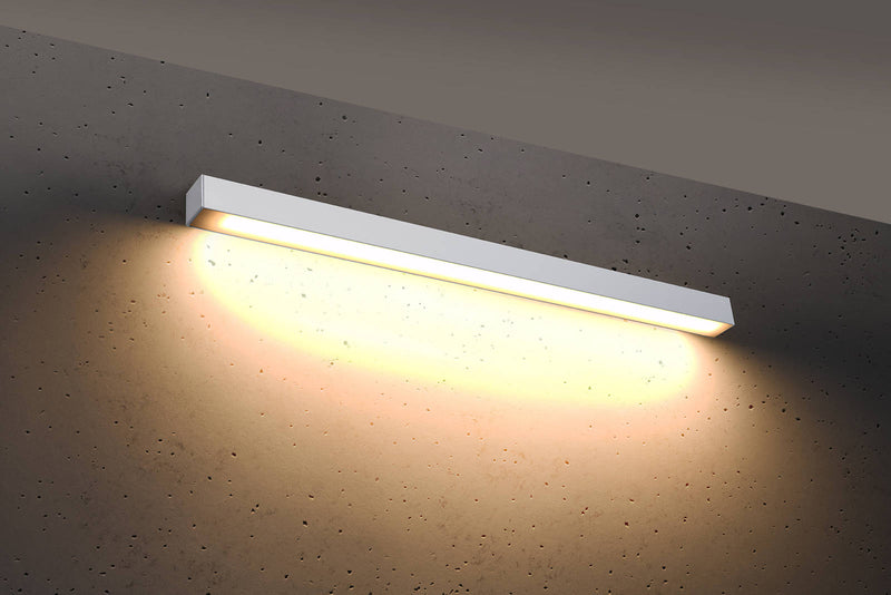 Vägglampa PINNE 90 Vit | TH.056 | Svetrend