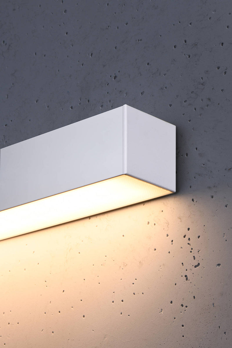 Vägglampa PINNE 90 Vit | TH.056 | Svetrend
