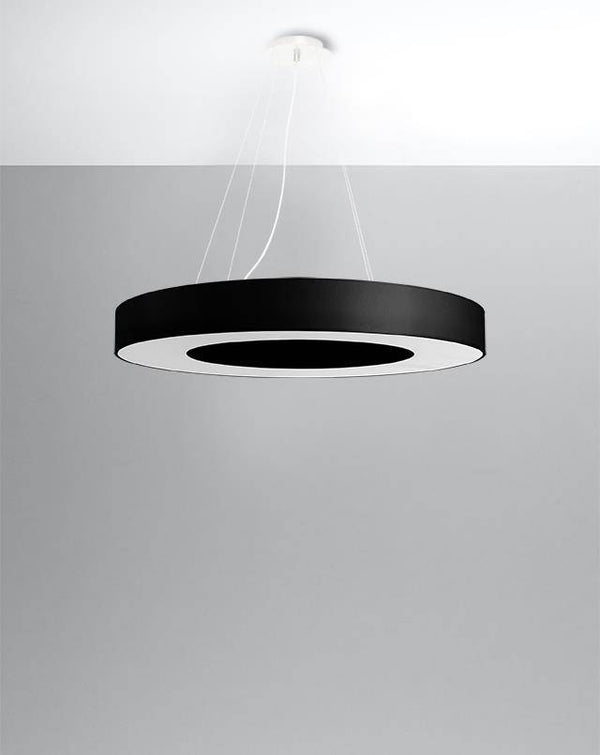 Ljuskrona SATURNO SLIM 70 Svart | SL.0754 | Svetrend