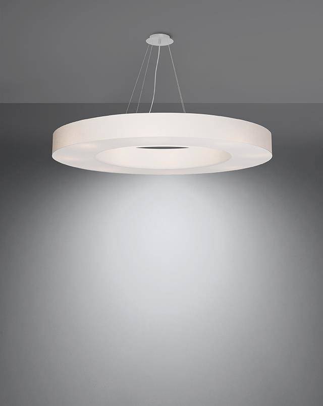 Ljuskrona SATURNO SLIM 90 Vit | SL.0797 | Svetrend