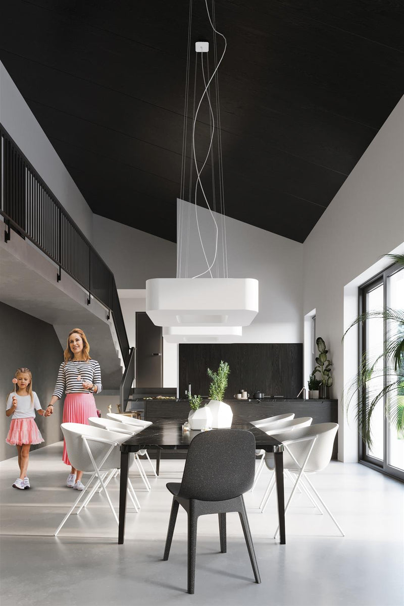 Ljuskrona URANO 80 Vit | SL.0827 | Svetrend