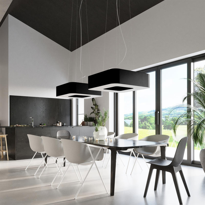 Ljuskrona URANO 80 Svart | SL.0828 | Svetrend