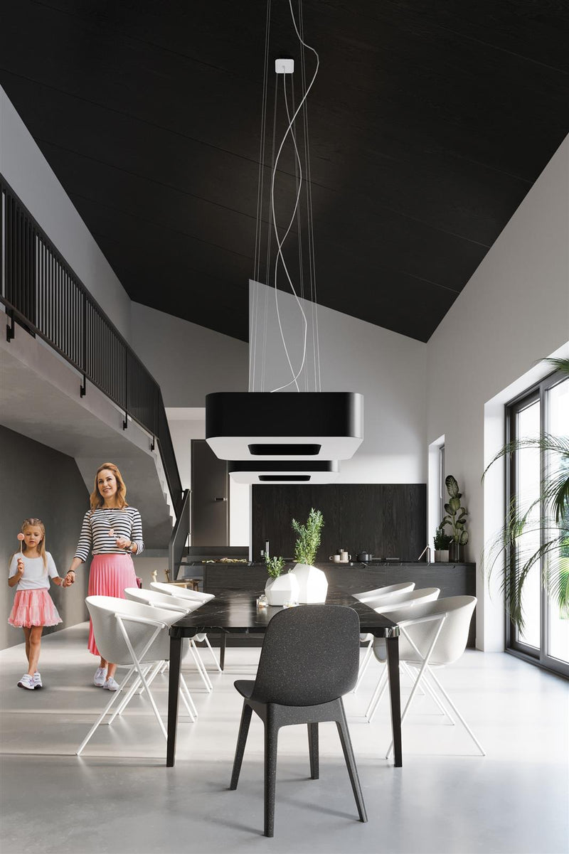 Ljuskrona URANO 80 Svart | SL.0828 | Svetrend