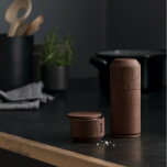 Crush Me Salt and Pepper Mill 14 cm Smoked Oak