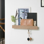 Magnet Shelf Magnetic Wall Shelf 40 cm Natural