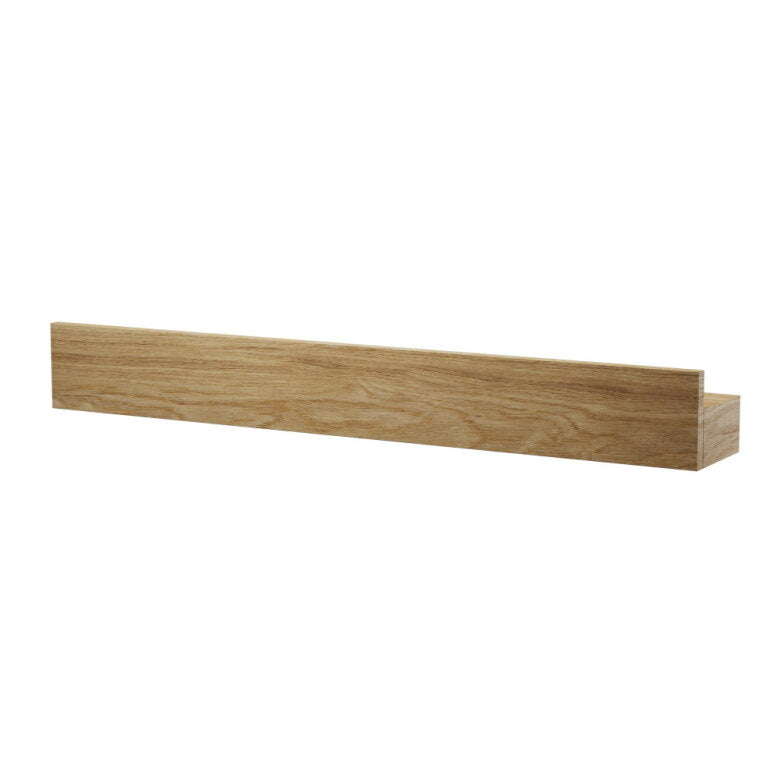 Magnet Shelf Magnetic Wall Shelf 40 cm Oiled Oak