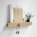 Magnet Shelf Magnetic Wall Shelf 60 cm Natural