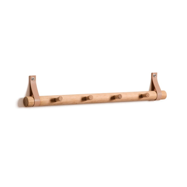 Rack 4 Dot Clothes hanger 51.5 cm Oiled Oak