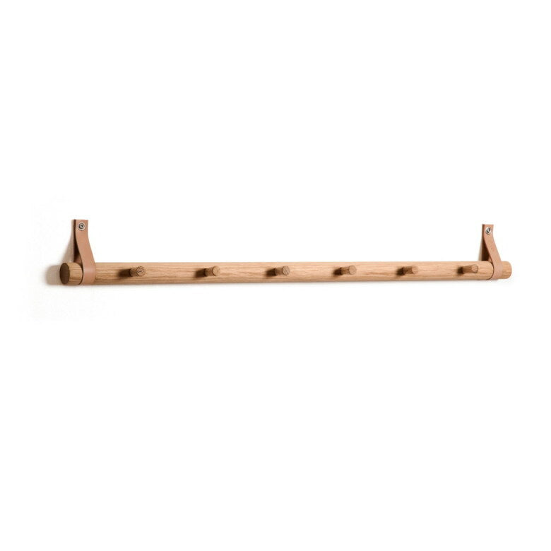 Rack 6 Dot Clothes hanger 80.5 cm Oiled Oak