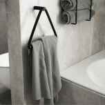 Towel Hanger Handdukshängare 25 cm Svart Stål