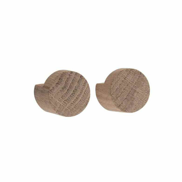 Wood Knot Knopp/Krok Small 2,8 cm Natur 2-pack