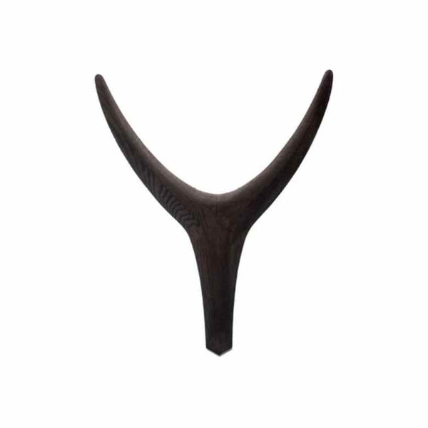 Nguni Heads Wall Mount Large 64 cm Black