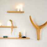 Floating Wall Vägghylla Small 43 cm Natur